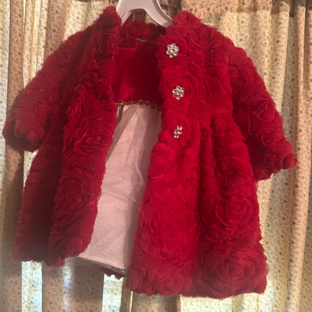 Christmas Dress with jacket